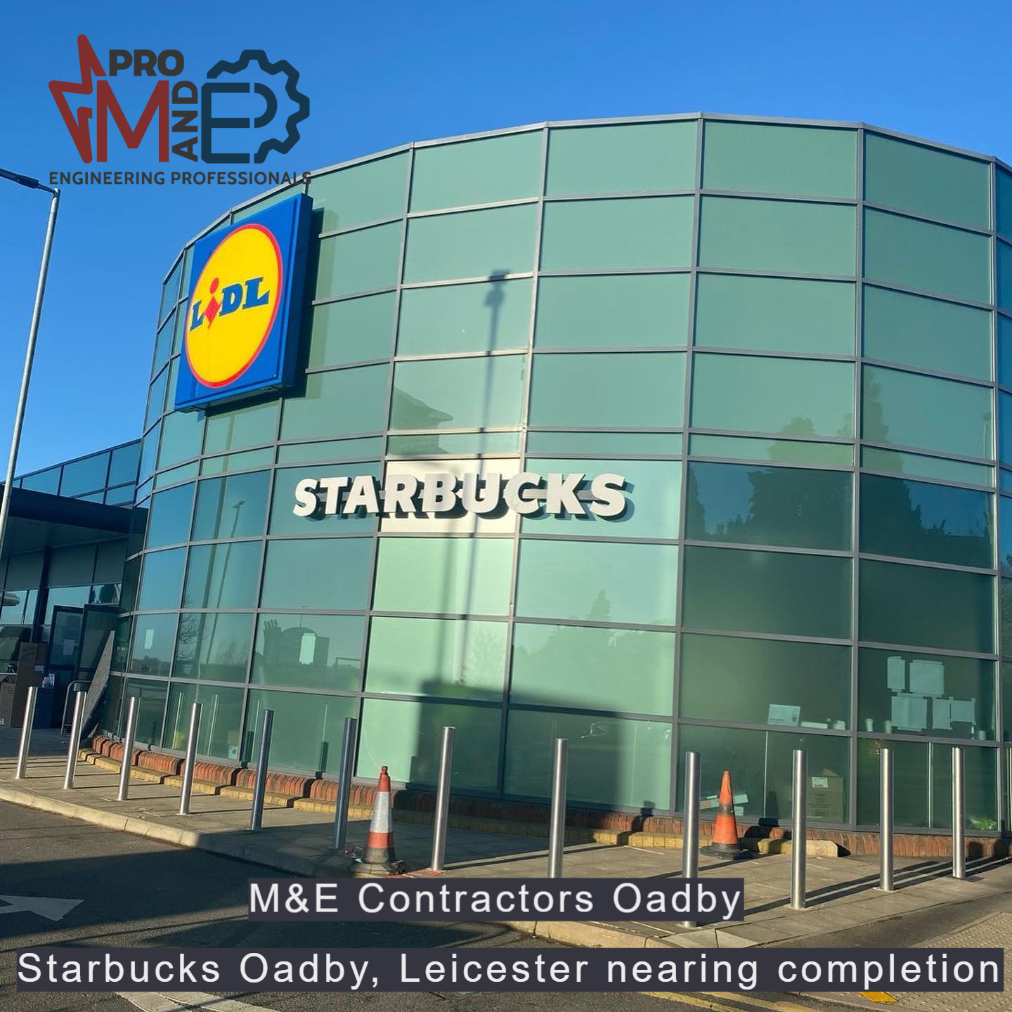 Starbucks project in Oadby, Leicester - M&E Pro